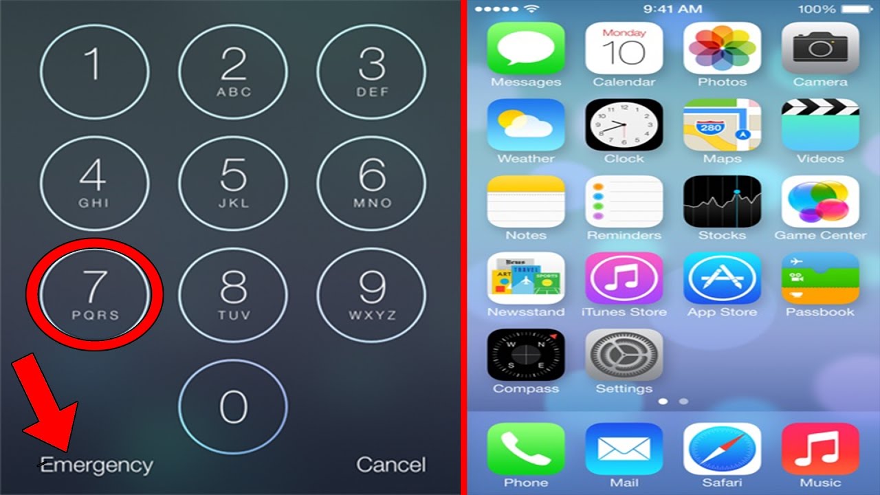 HOW TO UNLOCK ANY IPHONE WITHOUT THE PASSCODE - YouTube