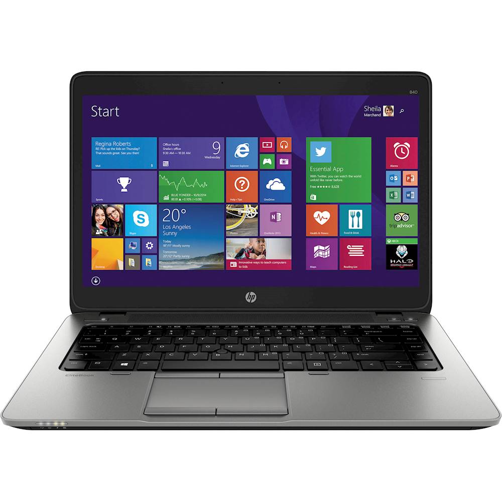 HP EliteBook 14" Refurbished Laptop Intel Core i5 8GB Memory 128GB