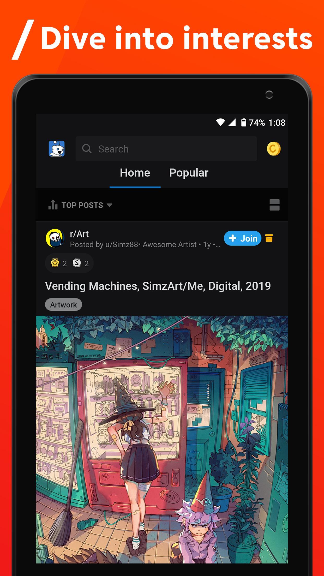 Reddit APK Download, Reddit official App 2021.5.0 for Android