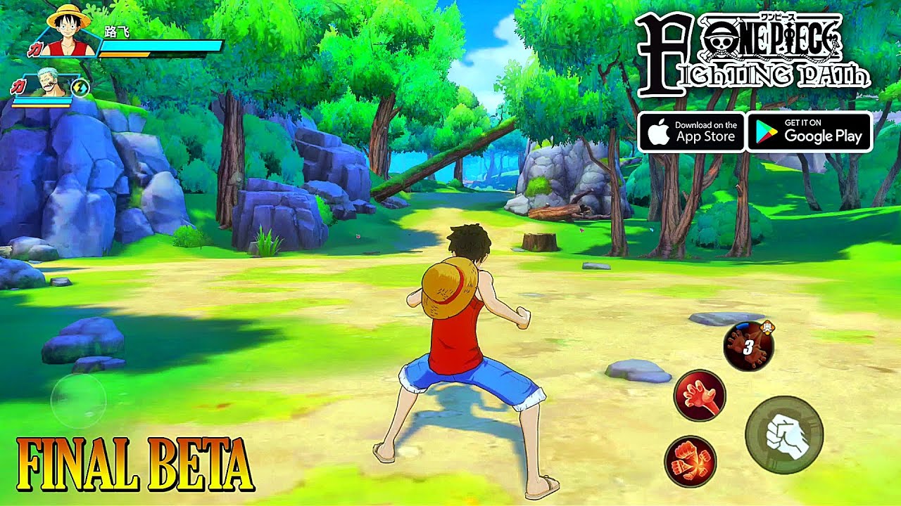 MELHOR JOGO DE ANIME ONE PIECE FIGHTING PATH