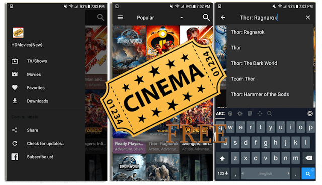 Download App Cinema Hd Apk - Cinema HD V2 Install and Use - YouTube
