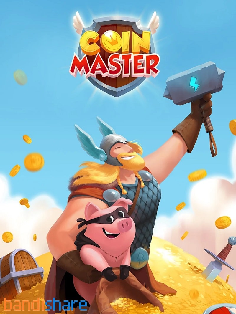 Tải Coin Master MOD APK mới nhất 2023 (Vô Hạn Tiền, Spin) v3.5.1022