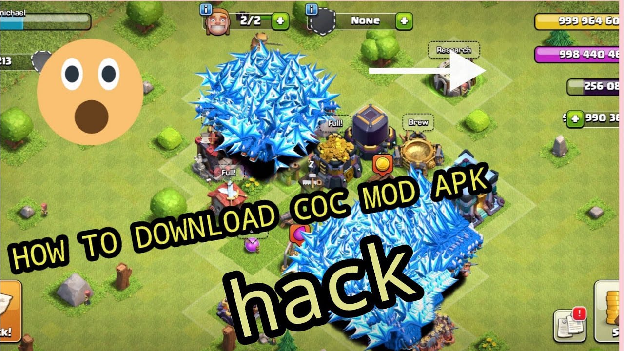 How to download coc mod apk real - YouTube