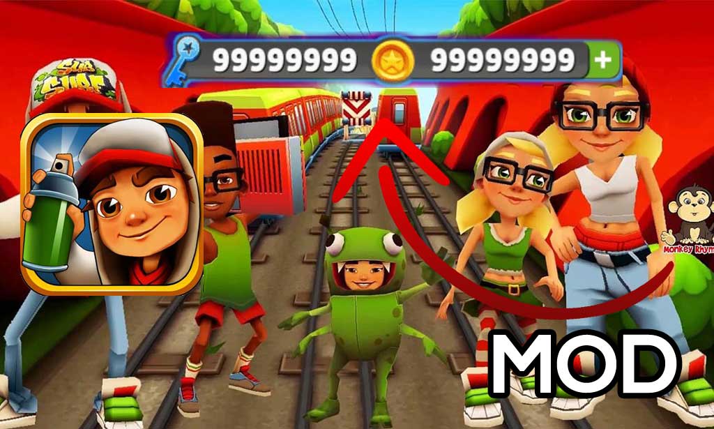 Subway Surfers Mod APK 2024 - Unlimited Keys and Coins (Download)