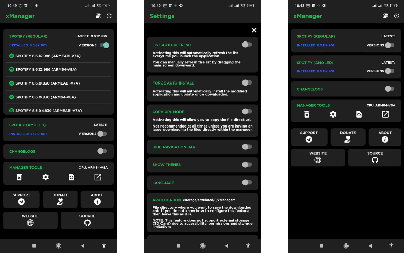 xManager Spotify v2.0.0 APK - Baixar para Android - Mundo Android