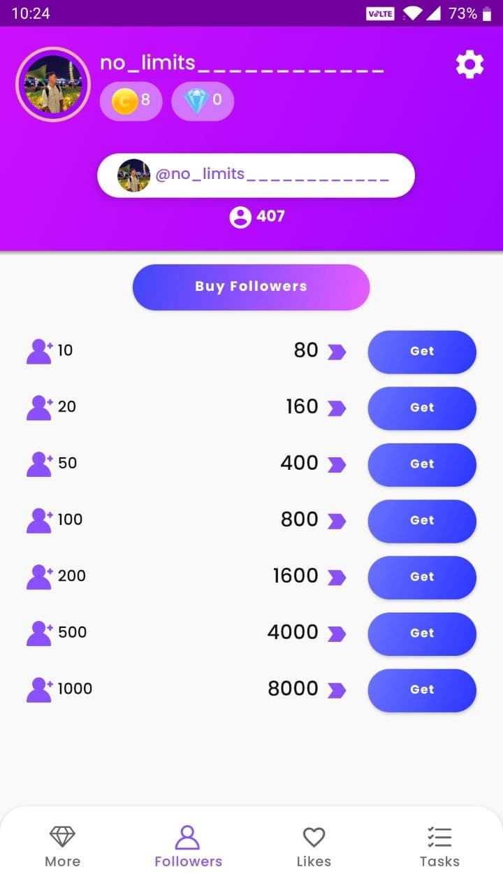 TopFollow APK v7.2 [Unlimited Followers] 100% Working