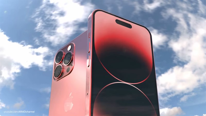 Đắm chìm vẻ đẹp concept iPhone 14 Pro series phiên bản Product RED