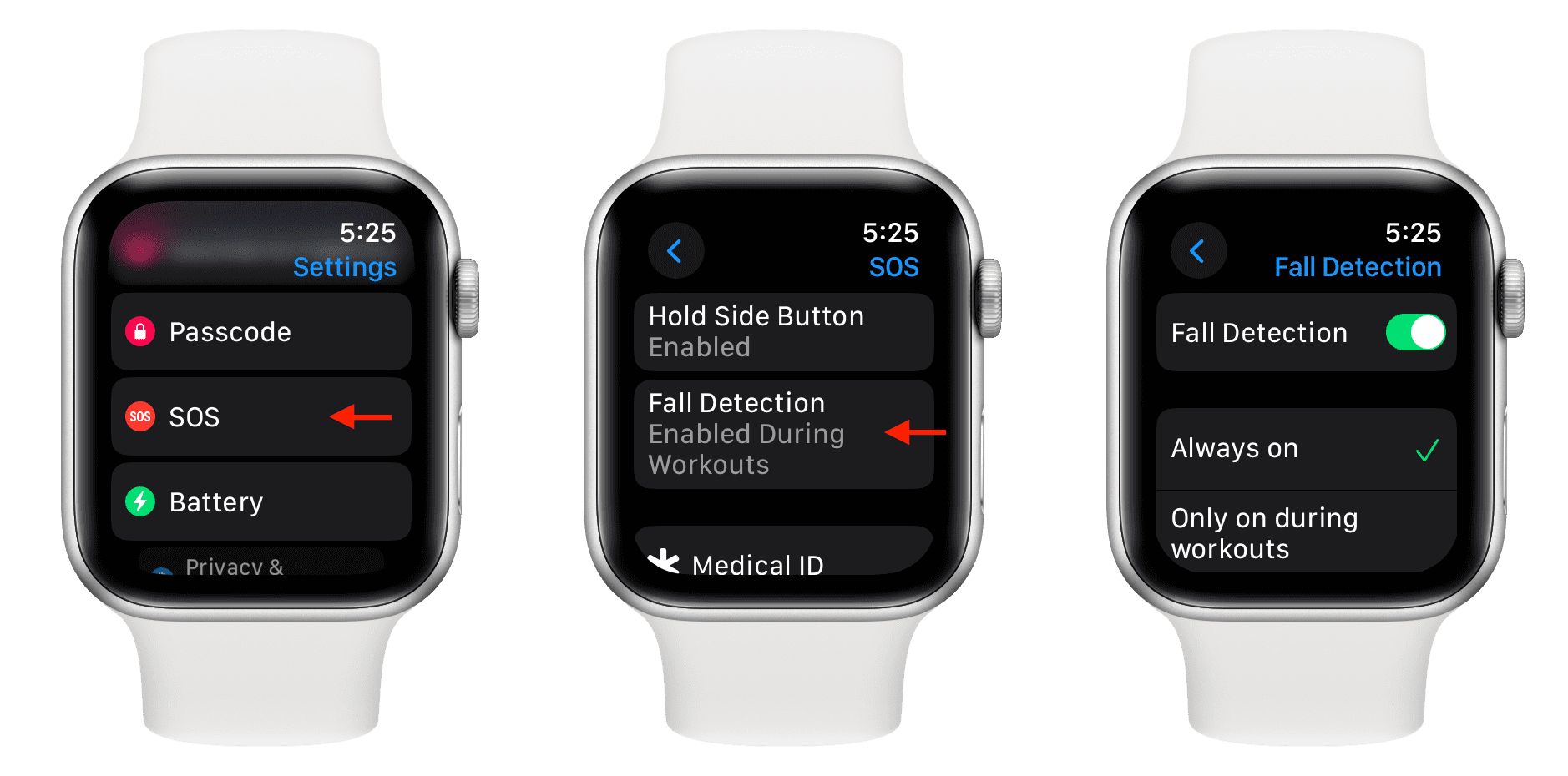 How to enable and use Apple Watch fall detection