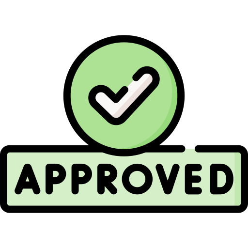 Approved Special Lineal color icon | Freepik