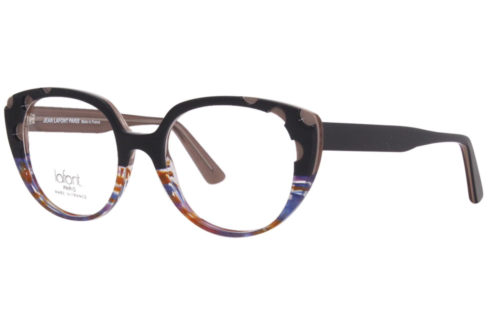 Lafont Melimelo 3193 Eyeglasses Women's Blue Full Rim Cat Eye 51-18-138