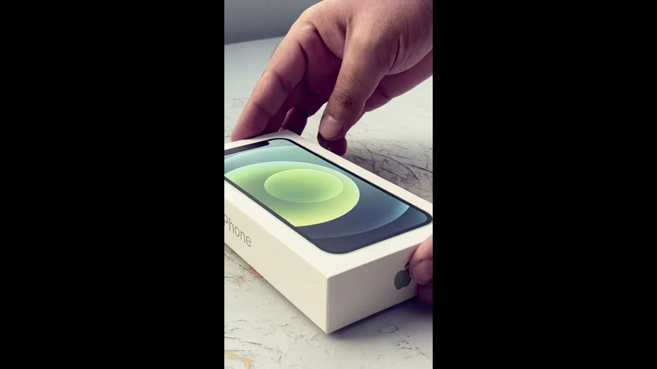 iPhone 12 mini Green Unboxing #shorts #iphone12mini #iphoneunboxing
