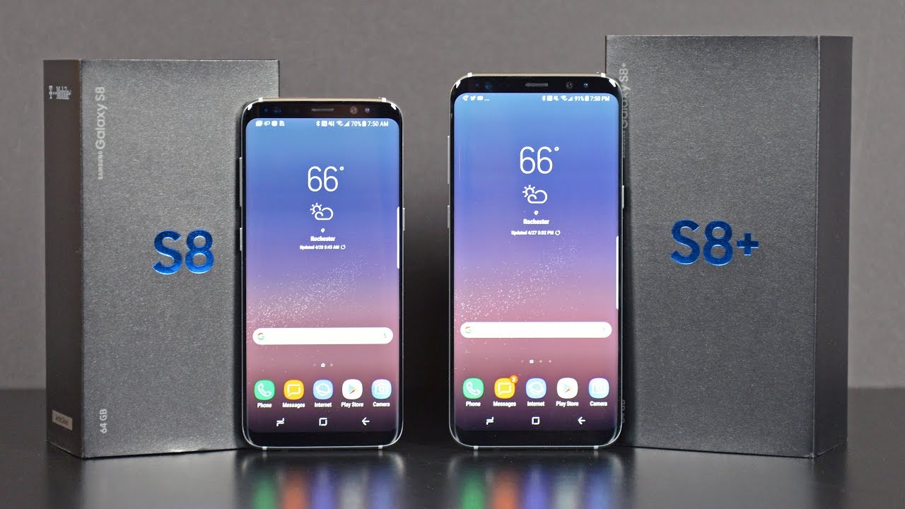 Samsung Galaxy S8 & S8+: Unboxing & Review - YouTube