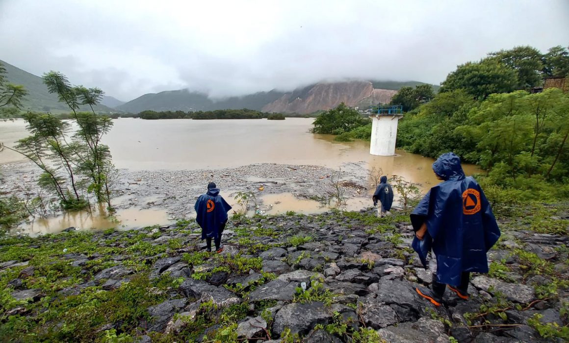 Por lluvias, al 40% de capacidad presa Cerrito Rico en Chilpancingo
